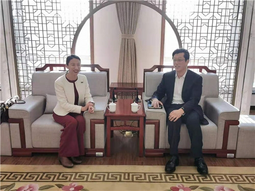 李永森会见荷兰山东商会会长