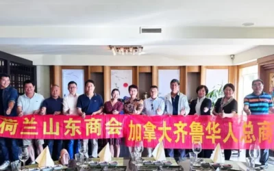 郁金香和枫叶有缘,加拿大齐鲁总商会访荷兰山东商会